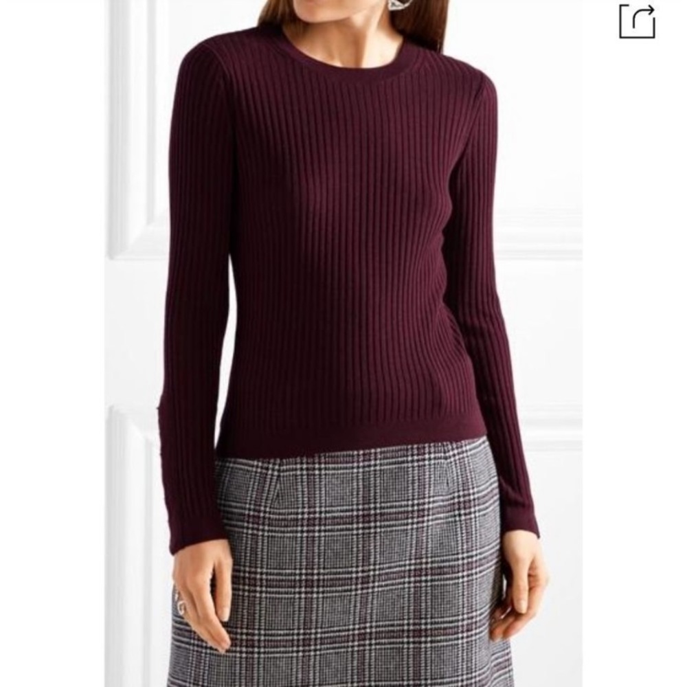 Alexander Wang Ladies Size Medium Burgundy Sweater